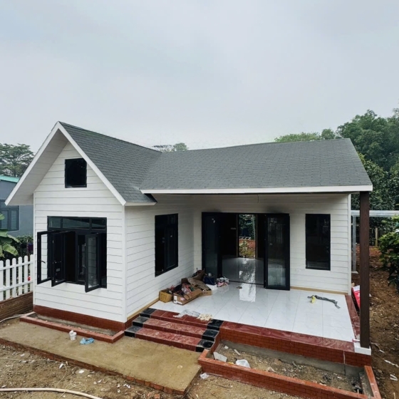 CÔNG TRÌNH NHÀ Ở TẠI VĨNH CỬU ĐỒNG NAI (NHÀ LẮP GHÉP )