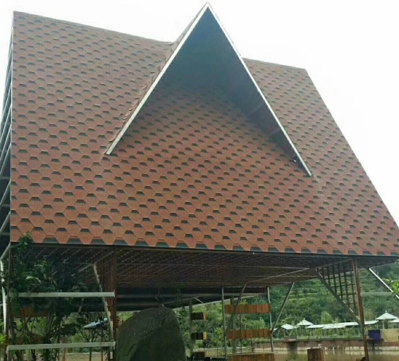 NGÓI BITUM TỔ ONG (MÀU NÂU) 